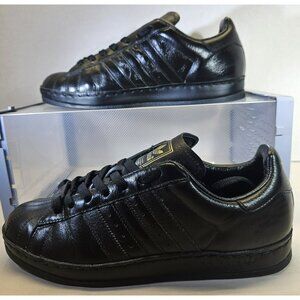 Adidas Men's Black /Gold Originals Superstar 1 Sneakers 465472 Size 8.5